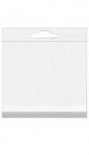 Sachets Cavalier refermables à transparence cristalline 7.6 x 7.6cm (500 Pièces) [J3]