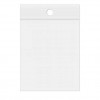 Sachets zip à transparence cristalline avec rond pour suspension 30,5 x 38,1cm (100 Pièces) [ZR1215]