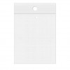 Sachets zip à transparence cristalline avec trou de suspension européen + trou d'aération 30,5 x 38,1cm (100 Pièces) [ZR1215V]
