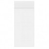 Sachets zip à transparence cristalline 100 Micron 12,7 x 30,5cm (100 Pièces) [Z4C512]
