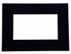 Passe partout Noir 27 x 34cm pour le découpage intérieur. 40.6 x 50.8cm (10 Pièces) [MS20047]