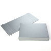 Boite en Carton grise 13.7 x 2.5 x 19.1cm (25 Pièces) [GY15]