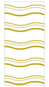 Sacs à pliure latérale imprimés vagues 12,7 x 7,6 x 29,2cm (100 pièces) [CG5WV] En vente jusqu’à écoulement des stocks!