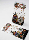 Sacs à pliure latérale imprimés des bonbons ou un sort (Halloween) 8.9 x 5.1 x 19.1cm (100 pièces) [G3TOT]