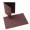 Carte "Basis" Vierge Marron 14.0 x 10.8cm (50 pièces) [PC212]