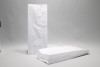 Sacs papier blanc à soufflet en cellulose 35 grammes (contenance 2kg) 14x6x35 cm (100 pièces) [PAV1415]