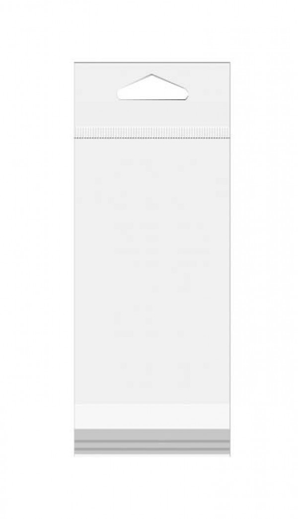 Sachets Cavalier refermables à transparence cristalline 12.5 x 34.2cm (100 Pièces) [HB413]