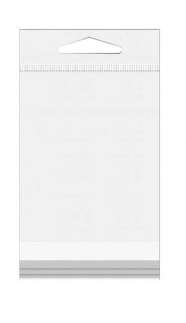 Sachets Cavalier refermables à transparence cristalline 7 x 8.9 cm (100 Pièces) [HB23]