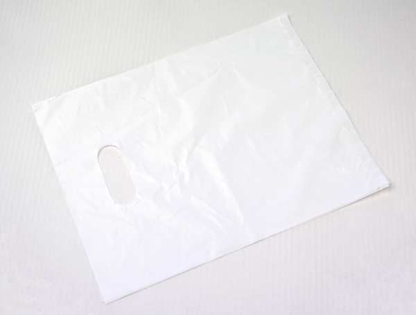 Petits Sacs avec poignée Blanc 30.5 x 38.1cm (100 pièces) [H1215WT3]