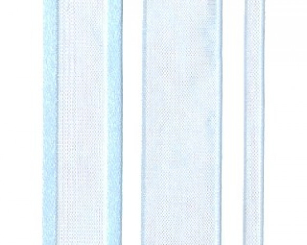 Ruban Mono bleu clair  1.5cm x 23 mètres  (1 Pièce)   [RIBLBL]