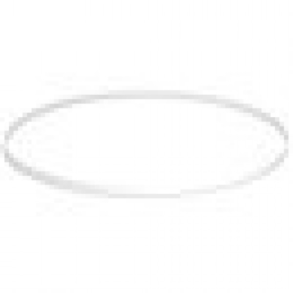 Ruban élastique de décoration Vinyle Stretch à dérouler transparent 40.5 cm (50 Pièces) [16CVL]