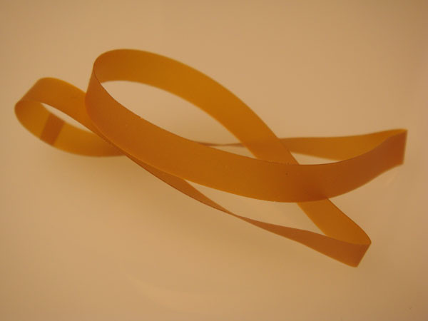 Ruban élastique de décoration Vinyle Stretch à dérouler or 50.8cm (50 Pièces) [20CVLGD]