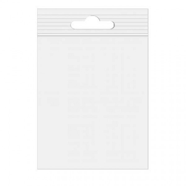 sachets zip à transparence cristalline + trou de suspension européen 25,4 x 30,5cm (100 Pièces) [ZE1012]