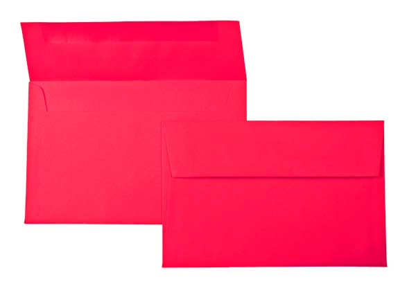 Enveloppes Astrobright, Holiday Rouge 19.1 x 13.3cm (50 Pièces) [E5009]