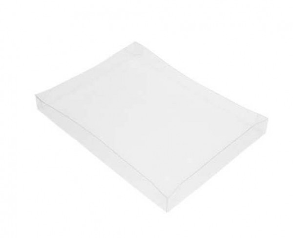 Couvercle pliant à transparence cristalline 9,7 x 1,7 x 13,8cm (25 Pièces) [BT10]