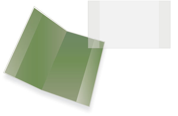 Sacs Portefeuille Eco à transparence cristalline 17 x 24.8cm (100 pièces) [GCJA6]