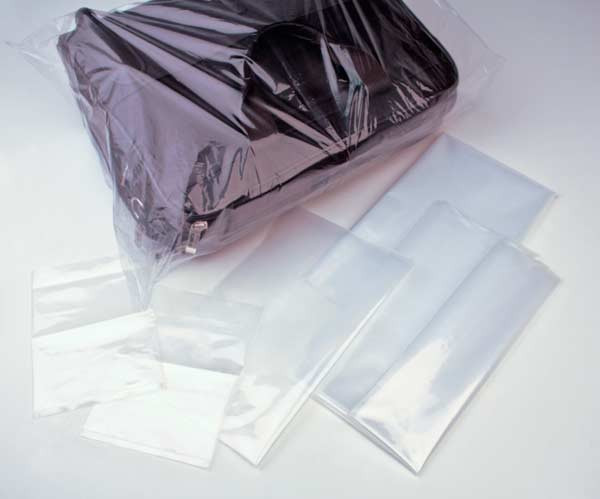 Sacs plastiques en polyéthylène à basse densité 50 microns 15.2 x 38.1cm (500 Pièces) [PE2615]
