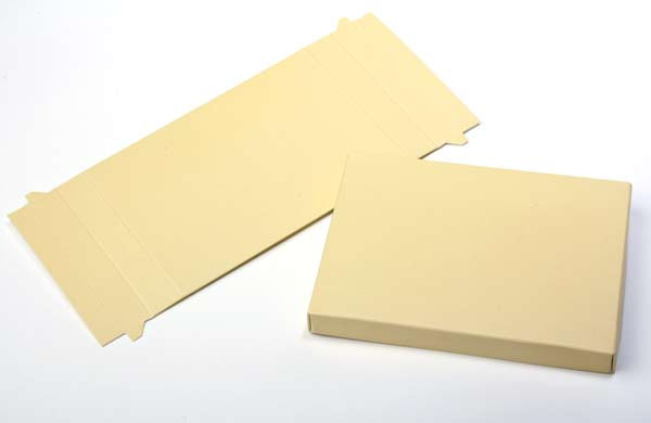 Petite Boite en Carton couleur champagne 9,5 x 1,6 x 13,7cm (25 Pièces) [CH10]
