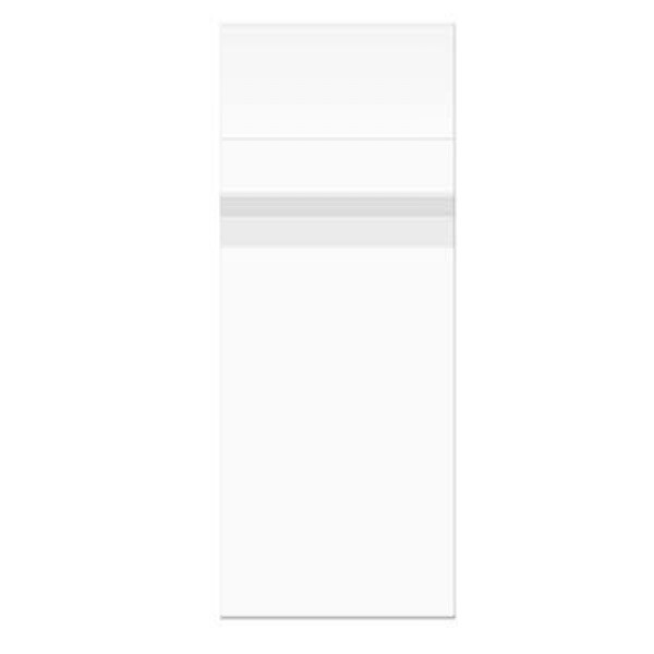 Sacs Plastiques 26,5 x 51,4cm Refermables à Fermeture “Sécurisée” (100 Pièces) [B1020PC]