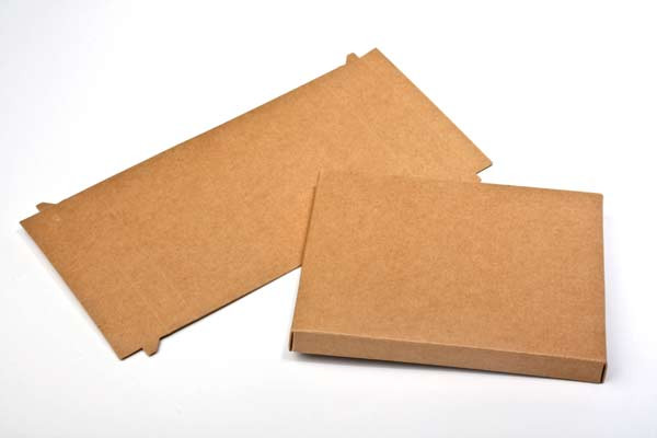 Petite Boite en carton kraft 12.4 x 2.5 x 17.1cm (25 Pièces) [KR16]