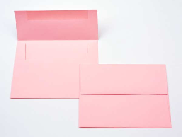 Enveloppes "Basis", Rose 13.0 x 9.2cm (50 pièces) [EC304]