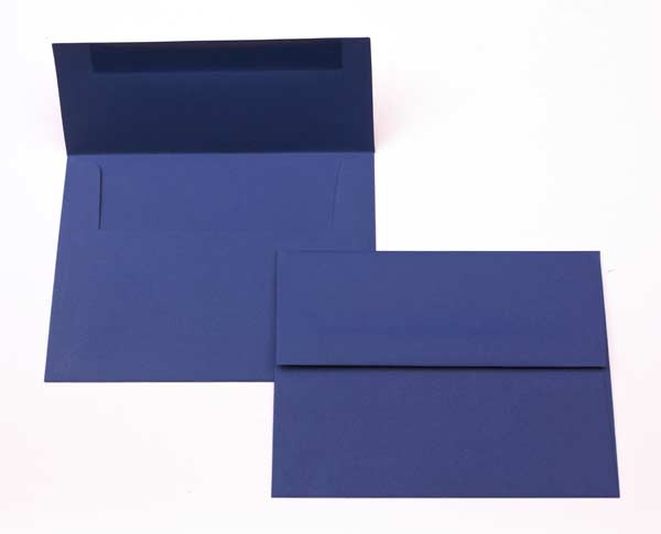 Enveloppes "Basis", Bleue 13.0 x 9.2cm (50 pièces) [EC317]