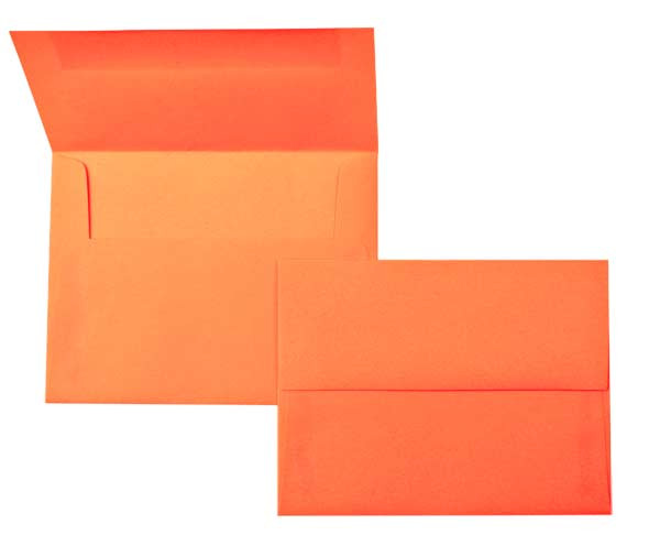 Enveloppes Astrobright, Orange Mandarine 16.5 x 12.1cm (50 Pièces) [E5117]