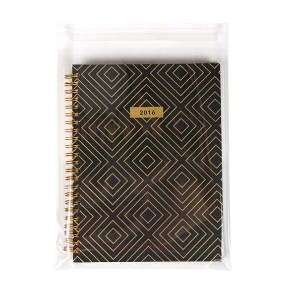 Sacs Plastiques 19x23,5+4cm Refermables par un Rabat Adhésif (100 Pièces) [B79]