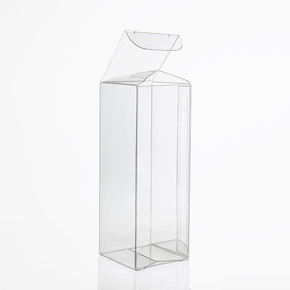 Giftboxes Crystal Clear 3.8 x 3.8 x 10.2cm (25 Pieces) [VB293]