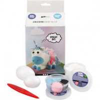 Funny Friends, bleu, Licorne, 1set [HOB-100751]
