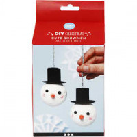 De jolis bonhommes de neige, 1 set [HOB-100766]
