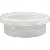 Pots en plastique avec couvercle, h: 24 mm, d: 68 mm, 20pièces, 45 ml [HOB-13171]