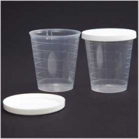 Gobelets avec couvercle,  30 ml, 75pièces [HOB-13172]
