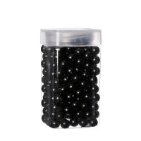 Perles 12 mm Noir 220 grs. [IFS-27220]