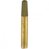Colle pailletée,  10 ml, or, 6pièces [HOB-31802]