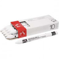 Néocolor 2, épaisseur 8 mm, L: 10 cm, white (001), couleur primaire, 10pièces [HOB-34050]