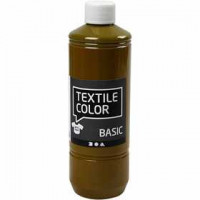 Textil Color, brun olive, 500ml [HOB-34173]