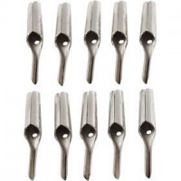 Plume lino, forme V, 10pièces [HOB-38231]