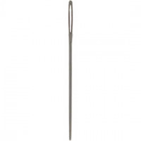 Aiguilles à broder, L: 50 mm,  18 , sans pointe, 25pièces [HOB-41105]