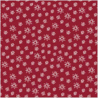 Tissu, l: 145 cm,  140 g/m2, rouge, 1par m [HOB-443170]