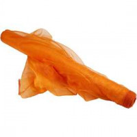 Tissu d'organza, l: 50 cm, orange, 10m [HOB-44667]