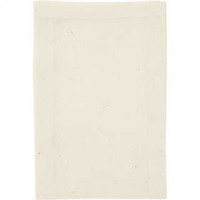 Sac en coton, dim. 10x15 cm,  115 g/m2, naturel clair, 4pièces [HOB-499901]