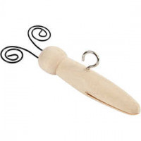 Corps de papillon, L: 5,5 cm, d: 15 mm, pin, 5pièces [HOB-504571]