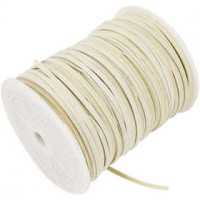 Imitation daim,  3 mm, beige, 100m [HOB-51520]