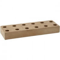 Socle marqueurs, dim. 20x6,5x2,5 cm, MDF, 1pièce [HOB-57824]