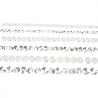 Perles gouttes en verre , la taille du trou 0,6-1,5 mm, 250gr [HOB-69936]