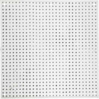 Plaque à picots, dim. 14,5x14,5 cm, Grand carré, 10pièces [HOB-753011]