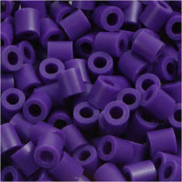 PhotoPearls, dim. 5x5 mm, la taille du trou 2,5 mm, violet foncé (11), 6000pièces [HOB-75511]