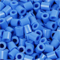 Photo Pearls, dim. 5x5 mm, la taille du trou 2,5 mm, bleu (17), 6000pièces [HOB-75517]
