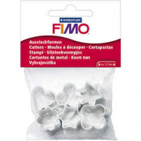 FIMO shaped cutters, 6pcs